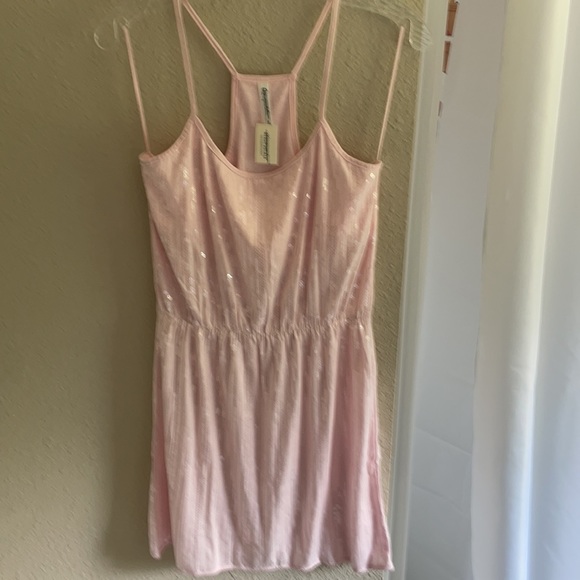 Aeropostale pink sequin dress. Medium NEW - Picture 3 of 8